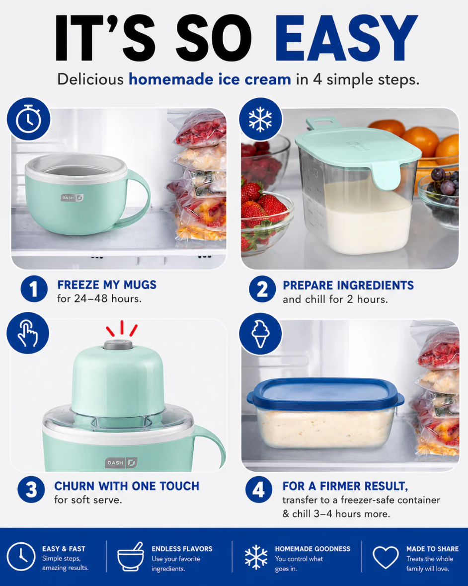 TinyTreat Ice Cream Maker